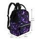 thumbnail image 2 of Disketp Galaxy Lightning Mochila de Pañales de Gran Capacidad con Múltiples Bolsillos, Mochila de Viaje Multifuncional para Bebé, Unisex, Moderna y Resistente, 2 of 6