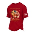 thumbnail image 2 of LWavelet USA 4th of July T-Shirts for Men American Flag Short Sleeve Patriotic Independence Day Tee Top, 2 of 6