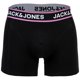 thumbnail image 4 of JACK&JONES Calzoncillos bóxer para hombre, lote de 10 - JACLIMES SOLID TRUNKS 10 PACK, algodón elástico, logotipo Negro M (Medium), 4 of 7