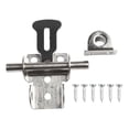 thumbnail image 1 of Stainless Steel Door /Latch With Screws Solid /Sliding Bolts Latch Hasp Home /Hardware Gate Safety /Toilet Door Lock Hand Tools, 1 of 9