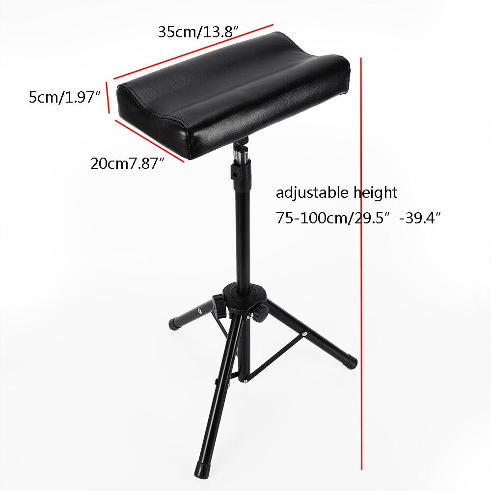 Portable Tattoo Arm Rest Leg Rest Tattoo Tripod Stand Chair Height Adjustable US
