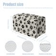 thumbnail image 7 of ZUXONGSY Dog Paw Tissue Box Covers Modern Decorative Tissue Box Organizer with Buttons Facial Paper Organizer Lightweight Tissue Organizer Case Bathroom Accessories Decoration, 7 of 7