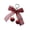 Red leopard print me, variant on Elegant Cherrys Bowknot Love Charm Portable Keychain Charm Sturdy Pendant for Handbags Perfect for Daily Use Gifting