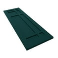 thumbnail image 6 of Ekena Millwork 15"W x 45"H True Fit PVC San Juan Capistrano Mission Style Fixed Mount Shutters, Thermal Green (Per Pair - Hardware Not Included), 6 of 9