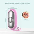 thumbnail image 3 of Dispositivo de ayuda para dormir CalmCarry Glowco recargable por USB, rosa, 3 of 6