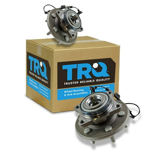 TRQ Rear Wheel Hubs & Bearings Pair Set of 2 NEW for 03-06 Expedition Navigator BHA50043