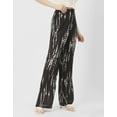 thumbnail image 3 of Moomaya Straight Loose Fit Printed Rayon Pant - Women's Trendy Straight Pant, 3 of 9