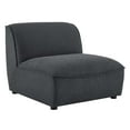 thumbnail image 2 of Modway Comprise Armless Chair in Charcoal, 2 of 8