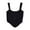 Black, variant on Beach Vacation Clothes for Women Girl Cute Tops Juniors Camisole Color Cute Bodysuit Button Crop Tops for Women Crop Workout Concert Band 13 Tunic Top Cropped Athletic Top Klein Blue Ice Black One