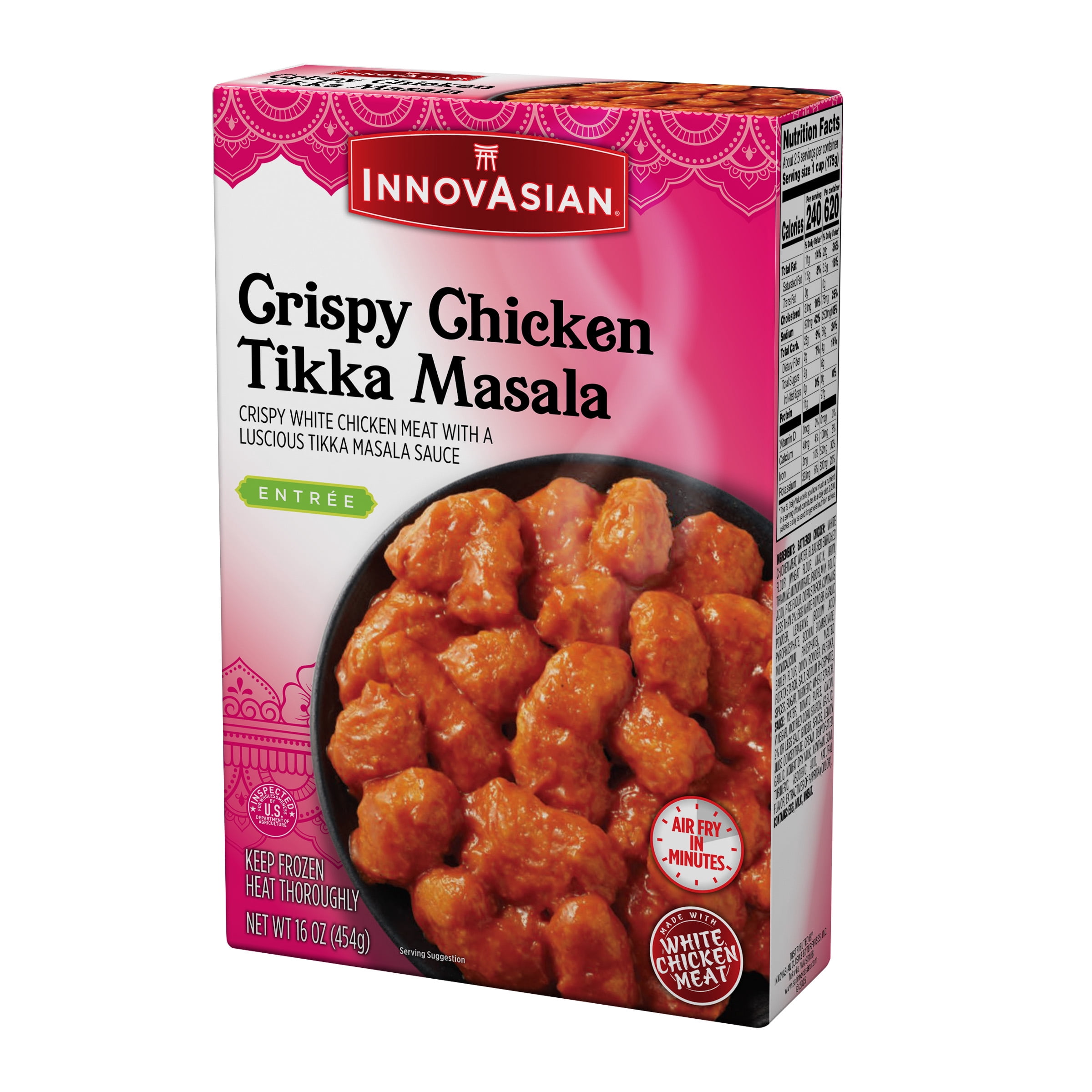 InnovAsian Crispy Chicken Tikka Masala, 16 oz (Frozen)
