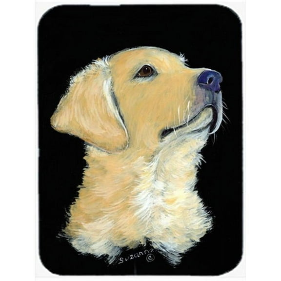 Carolines Treasures Golden Retriever Glass Cutting Board Large 12H x 16W multicolor