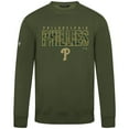 thumbnail image 2 of Men's Levelwear  Green Philadelphia Phillies Zane Protect Pullover Sweatshirt, 2 of 3