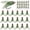 Green, variant on OROOTL Fly Fishing Flies Kit,18pcs Bionic Fly Fishing Lures Bass Flies Dry Flies Wet Flies Streamers Nymphs Flies Artificial Bait Hooks for Bass Trout Salmon Fishing Fly Hook Fly Fishing Accessories