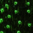 thumbnail image 4 of St. Patrick's Day Festival Lights, Green String Lights For Indoor And Outdoor Decorations, 16.4-Foot LED Fairy Lights With 50 Bulbs For Party And Holiday Events, 4 of 7