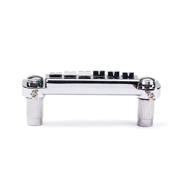 Wosthever Puente de guitarra eléctrica con cordal, pieza de repuesto de cuerda, sistema de puentes flexibles de Metal, reproductores profesionales y Accesorios para instrumentos musicales Wosthever OD025753-00