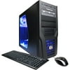CyberPower Component Cooler Master Elite 431 Mid-Tower Gaming Case with Power Efficient Power Supply, Bundle Only, Black