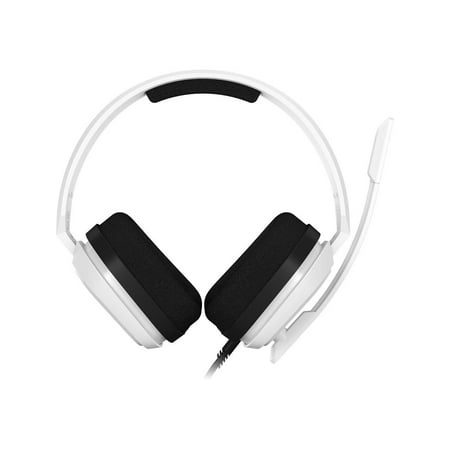 Astro A10 Gaming Headset - Stereo - Mini-phone - Wired - 32 Ohm - 20 Hz - 20 kHz - Over-the-head - Binaural - Circumaural - Uni-directional Microphone - White