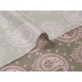 thumbnail image 5 of oneOone Velvet Medium Brown Fabric Paisleys Sewing Craft Projects Fabric Prints By Yard 58 Inch Wide, 5 of 5