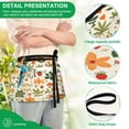 thumbnail image 4 of Yayeee Waist Apron with Pockets for Cooking Waterproof Half Server Aprons, Leaves Pattern, 4 of 7