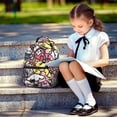 thumbnail image 6 of Lsque Sanrio Pattern Comfortable Student Backpack - Ergonomic Design, Durable, Water-Resistant, Multi-Compartment,Travel, and Outdoor Activities, 6 of 7