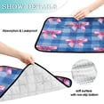 thumbnail image 4 of RMDQTR 3Pack Set of Small Pet Potty Pads Reusable Ultra-Absorbent Pet Training Pads Leak-Proof Pet Pads Pink Bows, 4 of 7