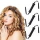 thumbnail image 1 of Paquete de 3 rizadores de pelo que no dañan el cabello. Rizadores de pelo perezosos. Artefacto rizador de cinta gruesa., 1 of 4