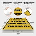 thumbnail image 2 of Vintage Tin Sign If You're Looking for A Sign to Drink Tonight Metal Sign Funny Home Man Cave Bar Cafe Wall Decor 8 x 12 Inch (3082), 2 of 4