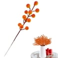 thumbnail image 2 of 10 Pcs Christmas Artificial Berries Branchs,Christmas Picks Holly Sprays,Christmas Tree Decorations,Artificial Berry Branches for Xmas Tree Ornaments, Wreath Crafts, Holiday and Home Decorations, 2 of 6