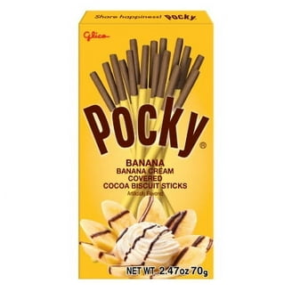 Pocky Chocolate Banana Biscuit Sticks, 70g, Classic Banana Split