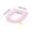 Pink, variant on VWRXBZ Toilet Seat Cover, 16.93x14.96 Inch Household Covers Portable Zipper Toilet Seat Covers Winter Plushs Toilet Seat Covers Thickened Toilet Seats Bathroom Supplies Winter Accessory