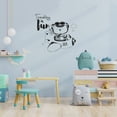 thumbnail image 2 of Travelling Is Fun Life Quote Airplane Air Plane Jet Helicopter Wall Sticker Art Decal for Girls Boys Kids Room Bedroom Nursery House Fun Home Decor Stickers Wall Art Vinyl Decoration Size (30x40 inch), 2 of 3