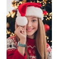 thumbnail image 5 of Wearlizer Christmas Snowflake Engraved Silicone Band Compatible with Apple Watch Band for Women 40mm 38mm 41mm 42mm 44mm 45mm 49mm, Soft Two-Tone Sport Strap for iWatch Series 9 8 7 6 5 4 3 SE Ultra, 5 of 6