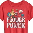 thumbnail image 3 of Peanuts - Flower Power - Women's Short Sleeve Graphic T-Shirt, 3 of 6