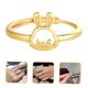 thumbnail image 5 of unbranded Anillo De Para Mujer En Cobre Dorado Con Estilo Chic Para Fiestas Y Uso Diario, 5 of 8