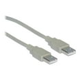 thumbnail image 1 of CableWholesale.com - USB cable - USB (M) to USB (M) - USB 2.0 - 15 ft - molded - beige, 1 of 4
