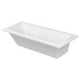 thumbnail image 6 of Duravit 700100000000092 D-Code 67" Drop In Acrylic Soaking Tub - White, 6 of 7