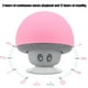 Sonew Mini Bluetooth Sans Fil Champignon Portable Haut-Parleur Subwoofer avec Fonction Ventouse (Rose), Haut-Parleur Bluetooth, Haut-Parleur de Musique – image 2 sur 8