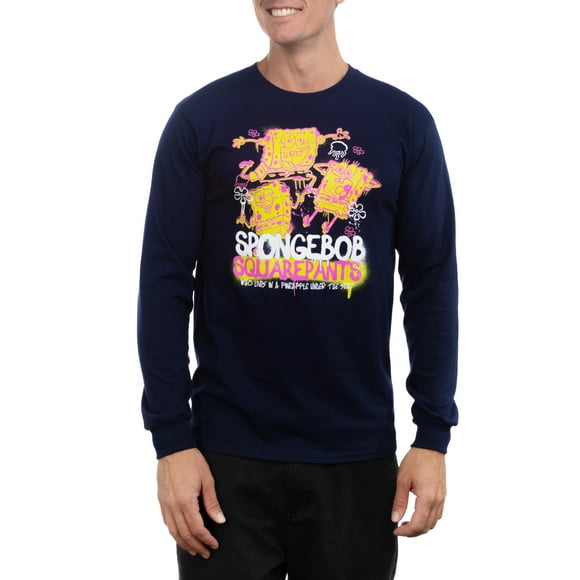 Neon Long Sleeve Shirt Mens