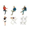 thumbnail image 1 of Set de Figuras a Escala 1:64, Escenario de Juego, Juguete Diorama, 1 of 9