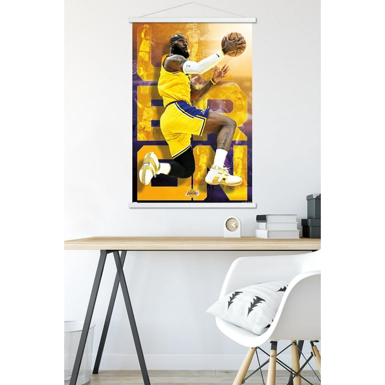 NBA Los Angeles Lakers - LeBron James 22 Wall Poster, 14.725 x
