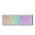 thumbnail image 1 of Teclado mecánico GK61 de 61 teclas, RGB, con cable, óptico negro, 1 of 9