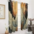 thumbnail image 2 of Howling Wolf Full Moon Blackout Curtains for Bedroom Curtains Insulated Room Darkening Window Drapes for Living Room, 2 of 7
