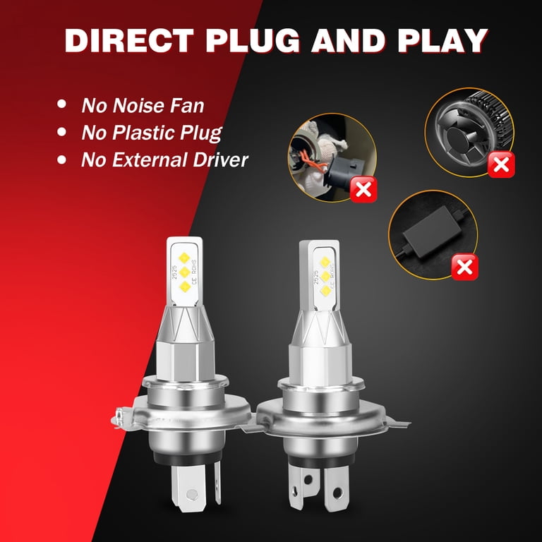 For Honda CR-V 2007-2011 H1 Xenon White Halogen Headlight Bulbs Low Beam Kit