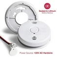 Kidde Smoke and Carbon Monoxide Detector Alarm with Voice Warning