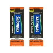 Salonpas Diclofenac Arthritis Pain Relief Gel 3.53 Ounce - Pack of 2