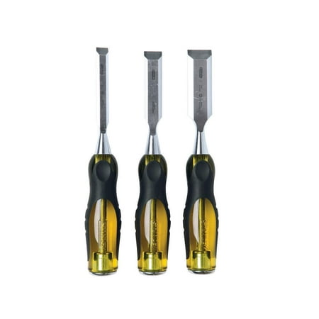 Stanley Hand Tools 16-970 3 Pc FatMax® Short Blade Chisel Set