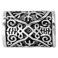 thumbnail image 4 of 81stgeneration Unisex 925 Sterling Silver Norse Helm of Awe Braid Beard Dreadlock Hair Bead Tube, 4 of 5