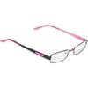 Pomy Eyewear Rx-able Eyeglass Frames 381 Black Pink