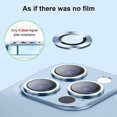 thumbnail image 4 of [2 Pack] Camera Lens Protector Compatible with iPhone 13 Pro Max 6.7 inch & iPhone 13 Pro 6.1 inch,Aluminum Alloy Edge Tempered Glass [Installation Tray] [HD Clear] Camera Protector, 4 of 5