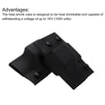 thumbnail image 2 of Uxcell Copper Bus Bar Junction Heat Shrink Case,  1KV, L/I/T Style, Black, for 20x2 Copper Bus Bar Connect, 1Set(3Pcs), 2 of 6